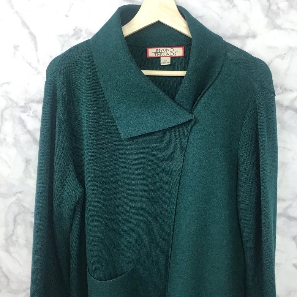 Beyond Threads Wool Sweater Cardigan - image 7